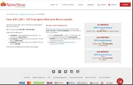 Image of How the welcome bonus works Royal Vegas