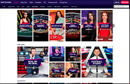 Live Casino Dealers at Party Casino