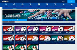 Image of Casino Games at BetUS
