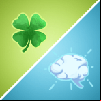 Image of Luck vs Strategy Icon