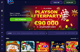 screenshot of 7bit casino